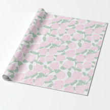 Roze en Groene Hortensia Bloemen