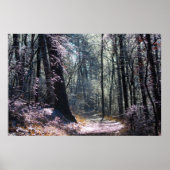 Roze en groene ijskoud warmlappen poster (Voorkant)