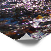 Roze en groene ijskoud warmlappen poster (Hoek)