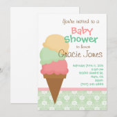 Roze en groene ijsvormer kaart (Voorkant / Achterkant)