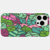 Roze en groene kleppen afdrukken Case-Mate iPhone case (Achterkant (horizontaal))