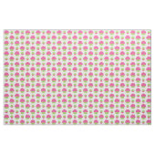 Roze en groene koekjes stof (Fat Quarter)
