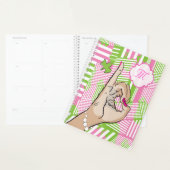 Roze en groene liefde planner (Display)