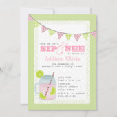 Roze en groene limonade & Limoen Sip + Zie Kaart (Voorkant)