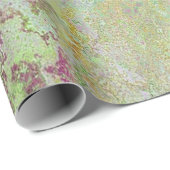 Roze en groene marmer cadeaupapier (Rol Hoek)