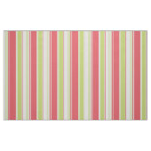 Roze en groene moderne strepen stof (Fat Quarter)