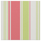 Roze en groene moderne strepen stof (Close Up)