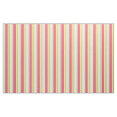 Roze en groene moderne strepen stof (Yard (91,4 cm))