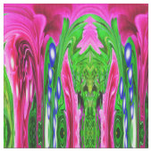 Roze en groene natuurmode stof (Close Up)