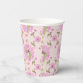 Roze en groene nostalgische beker van Floral Paper (Rechts)