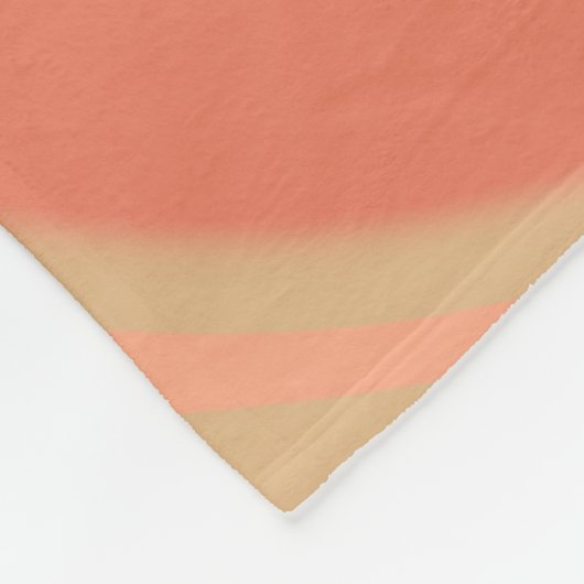 Roze en Groene Pastel Abstracte Aangepaste Inspiri Fleece Deken (Hoek)