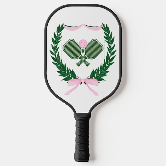 Roze en groene Pickleball Paddle (Achterkant)