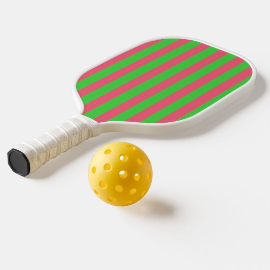 Roze en groene Pickleball Paddle (Laag 2)