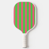 Roze en groene pickleball-paddle pickleball paddle (Voorkant)