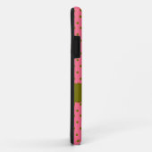 Roze en groene poka Dots Case-Mate iPhone Case (Achterkant/rechts)