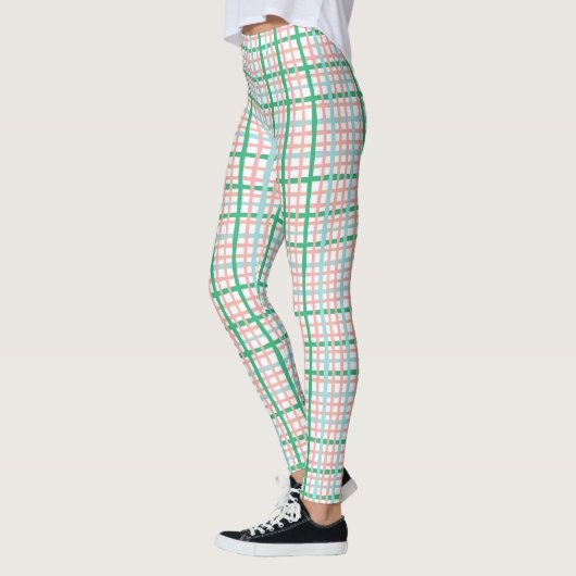 Roze en groene spelden leggings (Links)
