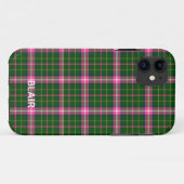 Roze en groene speldentelefoondraagtas Case-Mate iPhone case (Achterkant (horizontaal))