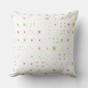 Roze en groene sterren kussen