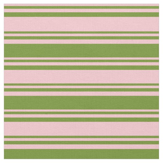 Roze en groene strepen stof (Close Up)