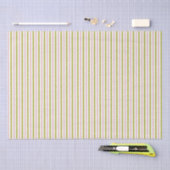 Roze en Groene strook tissuepapier (Craft)