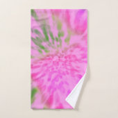 roze en groene stropdas kleurstof bad handdoek (Handdoek)