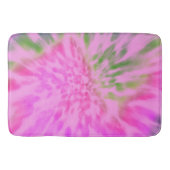 roze en groene stropdas kleurstof badmat (Voorkant)