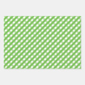 Roze en groene tandham en palmbomen Radeveltjes Inpakpapier Vel (Voorkant 3)