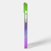 roze en groene telefoonbehuizing Case-Mate iPhone case (Achterkant / Links)