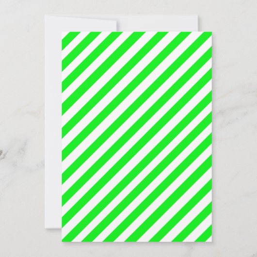 Roze en groene tijger kaart (Achterkant)