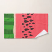 Roze en groene watermeloen bad handdoek (Handdoek)