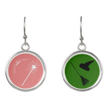 Roze en groene Wicked Witch geïnspireerd