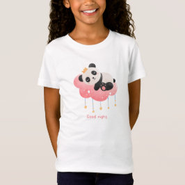 Roze en groene zomer Kinder T-shirt