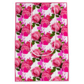 Roze en harten medium cadeauzakje (Achterkant)