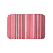 Roze en inktstrepen badmat (Voorkant)