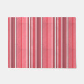 Roze en inktstrepen deurmat (Voorkant)