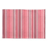 Roze en inktstrepen kussensloop (Achterkant)