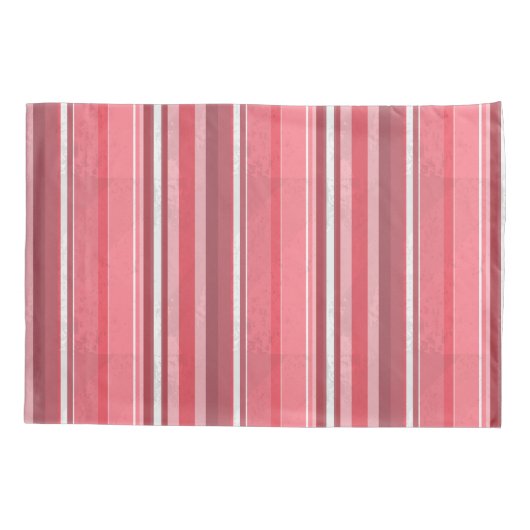 Roze en inktstrepen kussensloop (Achterkant)