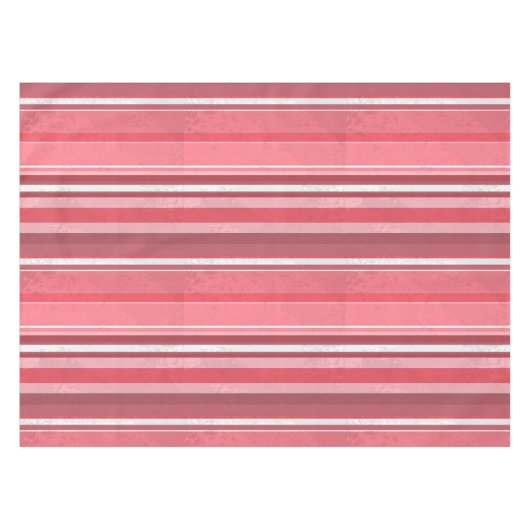 Roze en inktstrepen tafelkleed (Voorkant (Horizontaal))