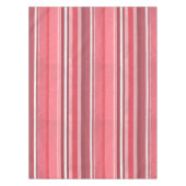 Roze en inktstrepen tafelkleed (Voorkant)