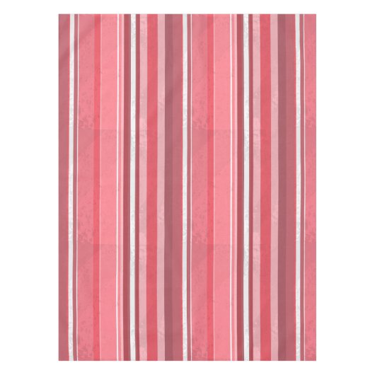 Roze en inktstrepen tafelkleed (Voorkant)