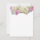 Roze en ivoren Kaart (Achterkant)