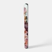 Roze en ivoren Rozen iPhone 15 Case (Linkerkant)
