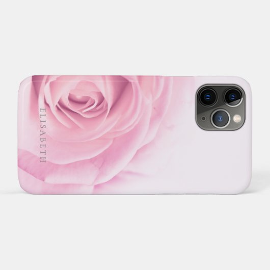 Roze en Jouw naam Case-Mate iPhone Case (Achterkant (horizontaal))