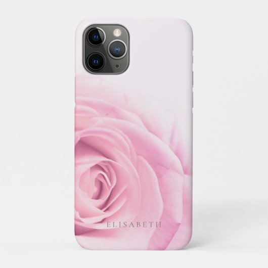 Roze en Jouw naam Case-Mate iPhone Case (Achterkant)