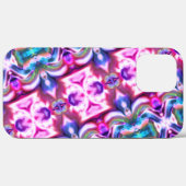 Roze en kleurrijke verstandhouding met ruwe glasst Case-Mate iPhone case (Achterkant (horizontaal))