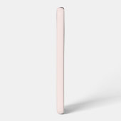 Roze en koraal | Minimummonogram modern Initiaal Samsung Galaxy Hoesje (Linkerkant)