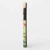 Roze en koraal Waterverf Flowers Case-Mate iPhone Case (Achterkant/links)