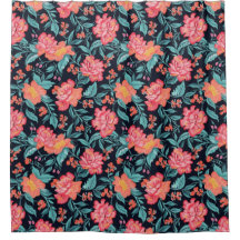 Roze en koraalbloemen