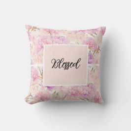 Roze en lavendel anjers,  kussen