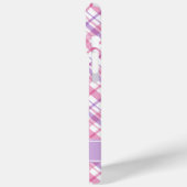 Roze en lavendel geplakt patroon Case-Mate iPhone case (Achterkant / Links)